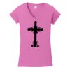 Softstyle ® Women's Fit V Neck T Shirt Thumbnail