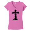 Softstyle ® Women's Fit V Neck T Shirt Thumbnail