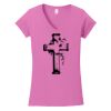 Softstyle ® Women's Fit V Neck T Shirt Thumbnail