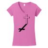 Softstyle ® Women's Fit V Neck T Shirt Thumbnail