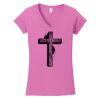 Softstyle ® Women's Fit V Neck T Shirt Thumbnail
