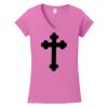 Softstyle ® Women's Fit V Neck T Shirt Thumbnail