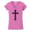 Softstyle ® Women's Fit V Neck T Shirt Thumbnail
