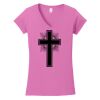Softstyle ® Women's Fit V Neck T Shirt Thumbnail