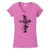 Softstyle ® Women's Fit V Neck T Shirt Thumbnail