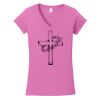 Softstyle ® Women's Fit V Neck T Shirt Thumbnail