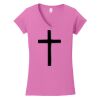 Softstyle ® Women's Fit V Neck T Shirt Thumbnail