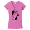 Softstyle ® Women's Fit V Neck T Shirt Thumbnail
