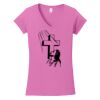 Softstyle ® Women's Fit V Neck T Shirt Thumbnail
