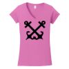 Softstyle ® Women's Fit V Neck T Shirt Thumbnail