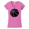 Softstyle ® Women's Fit V Neck T Shirt Thumbnail