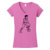 Softstyle ® Women's Fit V Neck T Shirt Thumbnail