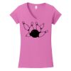 Softstyle ® Women's Fit V Neck T Shirt Thumbnail