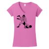 Softstyle ® Women's Fit V Neck T Shirt Thumbnail