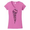 Softstyle ® Women's Fit V Neck T Shirt Thumbnail