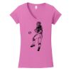 Softstyle ® Women's Fit V Neck T Shirt Thumbnail