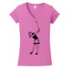 Softstyle ® Women's Fit V Neck T Shirt Thumbnail