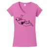 Softstyle ® Women's Fit V Neck T Shirt Thumbnail