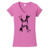 Softstyle ® Women's Fit V Neck T Shirt Thumbnail