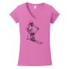 Softstyle ® Women's Fit V Neck T Shirt Thumbnail