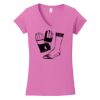 Softstyle ® Women's Fit V Neck T Shirt Thumbnail