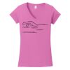 Softstyle ® Women's Fit V Neck T Shirt Thumbnail