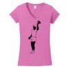 Softstyle ® Women's Fit V Neck T Shirt Thumbnail