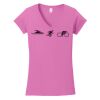 Softstyle ® Women's Fit V Neck T Shirt Thumbnail