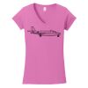 Softstyle ® Women's Fit V Neck T Shirt Thumbnail