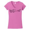 Softstyle ® Women's Fit V Neck T Shirt Thumbnail