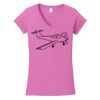 Softstyle ® Women's Fit V Neck T Shirt Thumbnail