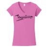 Softstyle ® Women's Fit V Neck T Shirt Thumbnail