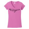 Softstyle ® Women's Fit V Neck T Shirt Thumbnail