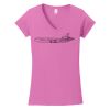 Softstyle ® Women's Fit V Neck T Shirt Thumbnail