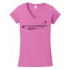 Softstyle ® Women's Fit V Neck T Shirt Thumbnail