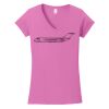 Softstyle ® Women's Fit V Neck T Shirt Thumbnail