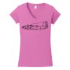 Softstyle ® Women's Fit V Neck T Shirt Thumbnail