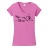 Softstyle ® Women's Fit V Neck T Shirt Thumbnail