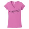Softstyle ® Women's Fit V Neck T Shirt Thumbnail