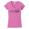 Softstyle ® Women's Fit V Neck T Shirt Thumbnail