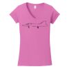 Softstyle ® Women's Fit V Neck T Shirt Thumbnail
