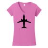 Softstyle ® Women's Fit V Neck T Shirt Thumbnail