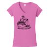 Softstyle ® Women's Fit V Neck T Shirt Thumbnail