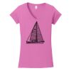Softstyle ® Women's Fit V Neck T Shirt Thumbnail