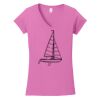 Softstyle ® Women's Fit V Neck T Shirt Thumbnail