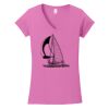 Softstyle ® Women's Fit V Neck T Shirt Thumbnail