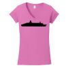Softstyle ® Women's Fit V Neck T Shirt Thumbnail