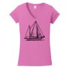 Softstyle ® Women's Fit V Neck T Shirt Thumbnail