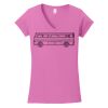 Softstyle ® Women's Fit V Neck T Shirt Thumbnail
