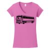 Softstyle ® Women's Fit V Neck T Shirt Thumbnail